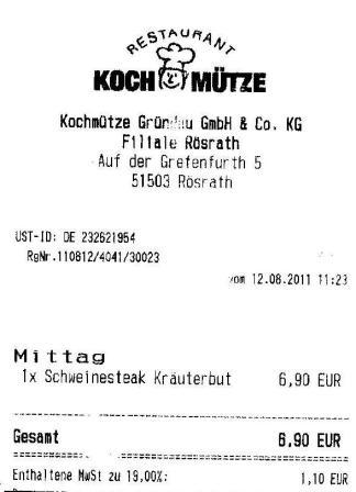 iusp Hffner Kochmtze Restaurant